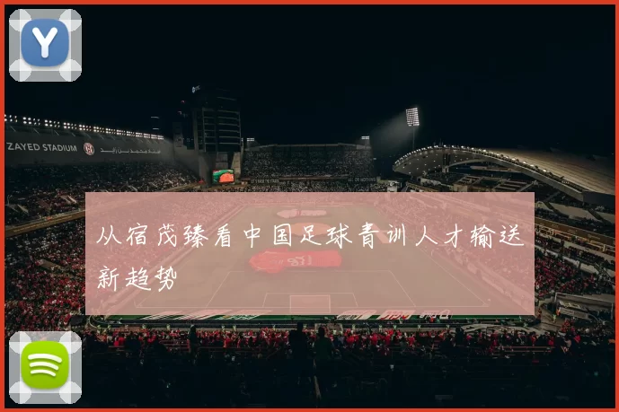 从宿茂臻看中国足球青训人才输送新趋势